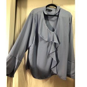 Sky blue blouse
